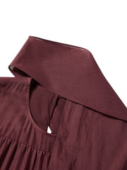 Women's Flared Tiered Long Dress