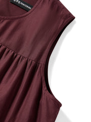 Women's Flared Tiered Long Dress