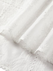 Women's Lace Mock Two-Piece Dress