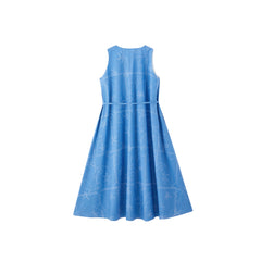 Women's V-Neck Allover Print A-Line Dress  [Available only in China]