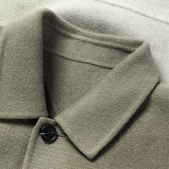 Men's Gradient Sheep Wool Jacket