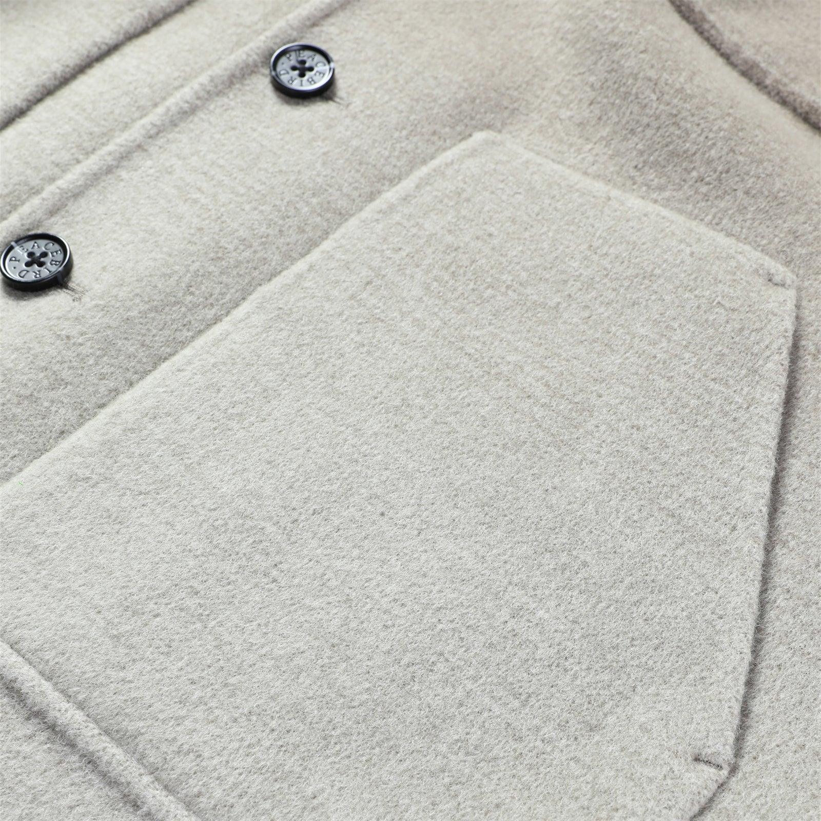 Men's Gradient Sheep Wool Jacket