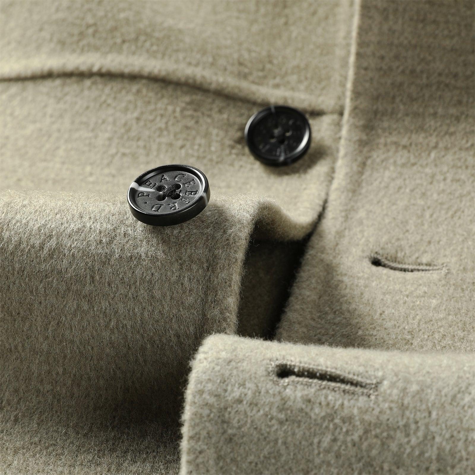 Men's Gradient Sheep Wool Jacket