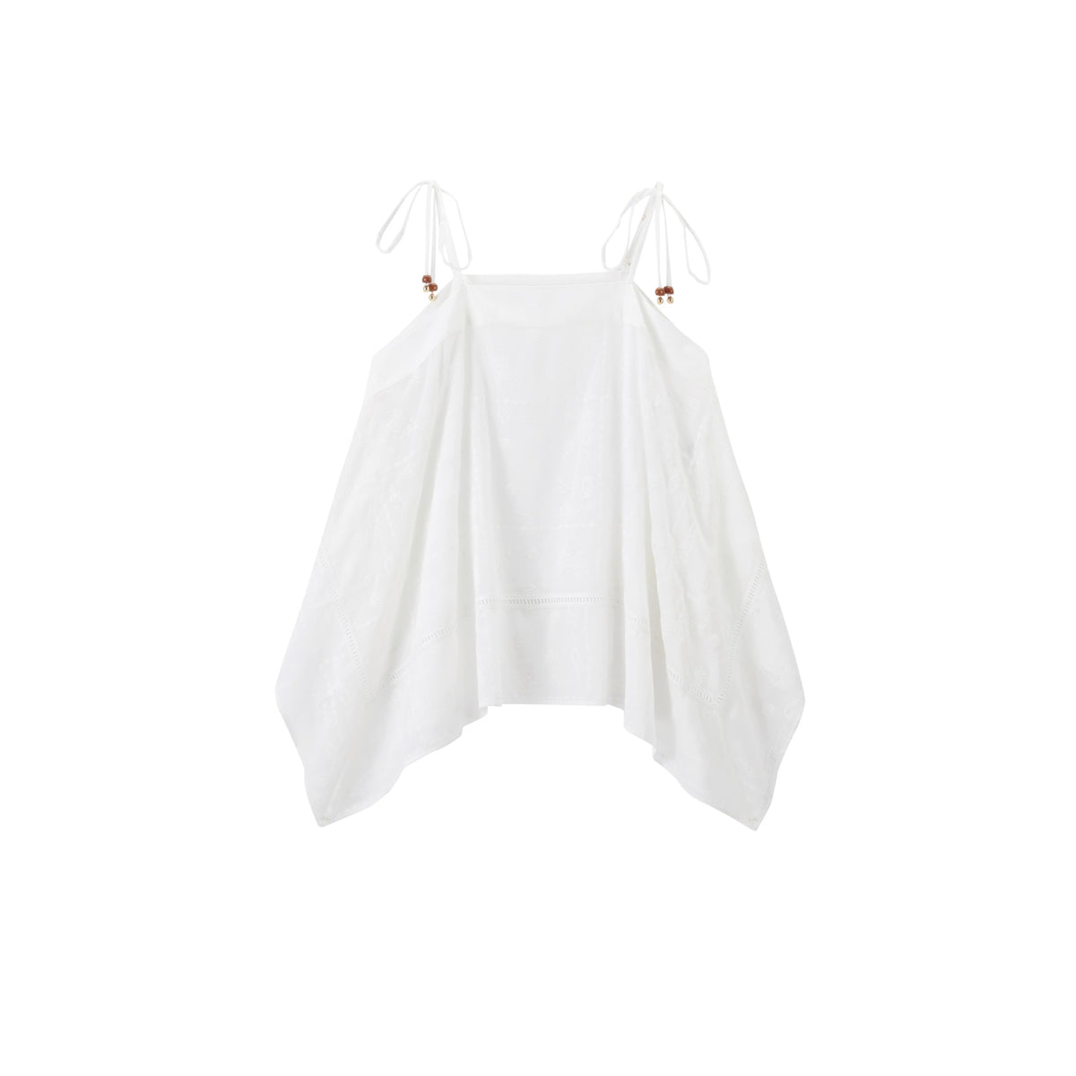 Women's Casual Lyocell Hollow Strap Top
