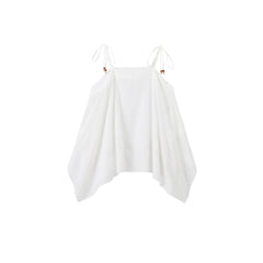 Women's Casual Lyocell Hollow Strap Top