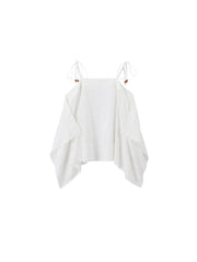 Women's Casual Lyocell Hollow Strap Top