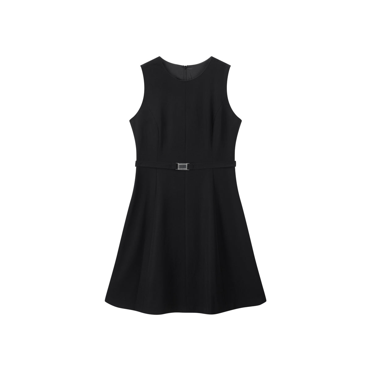 Women's Sleeveless Cinched-Waist Dress