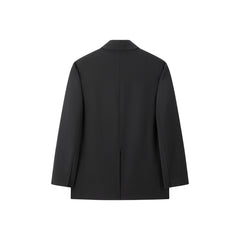 Women's Classic Boxy Notch-Lapel Blazer