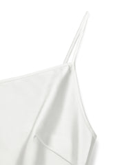 Women's Polka-Dot Long-Sleeve Shirt with Tie Neck