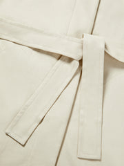 Women's Oversized Trench-Style Jacket with Belt