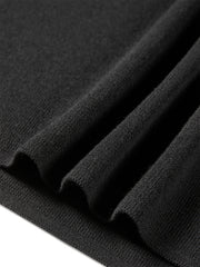 Women's Off-Shoulder Contrast Twist-Knot Knit Top