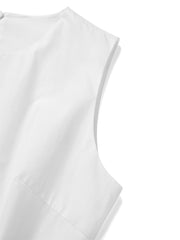 Women's Sleeveless Bubble-Hem Dress
