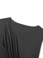 Women's Sleeveless Ruched-Waist Dress
