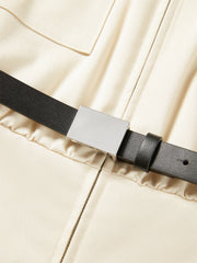 Women's Shirt Dress with Detachable Shawl