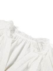 Women's Casual Embroidered Shirt and Shorts Set