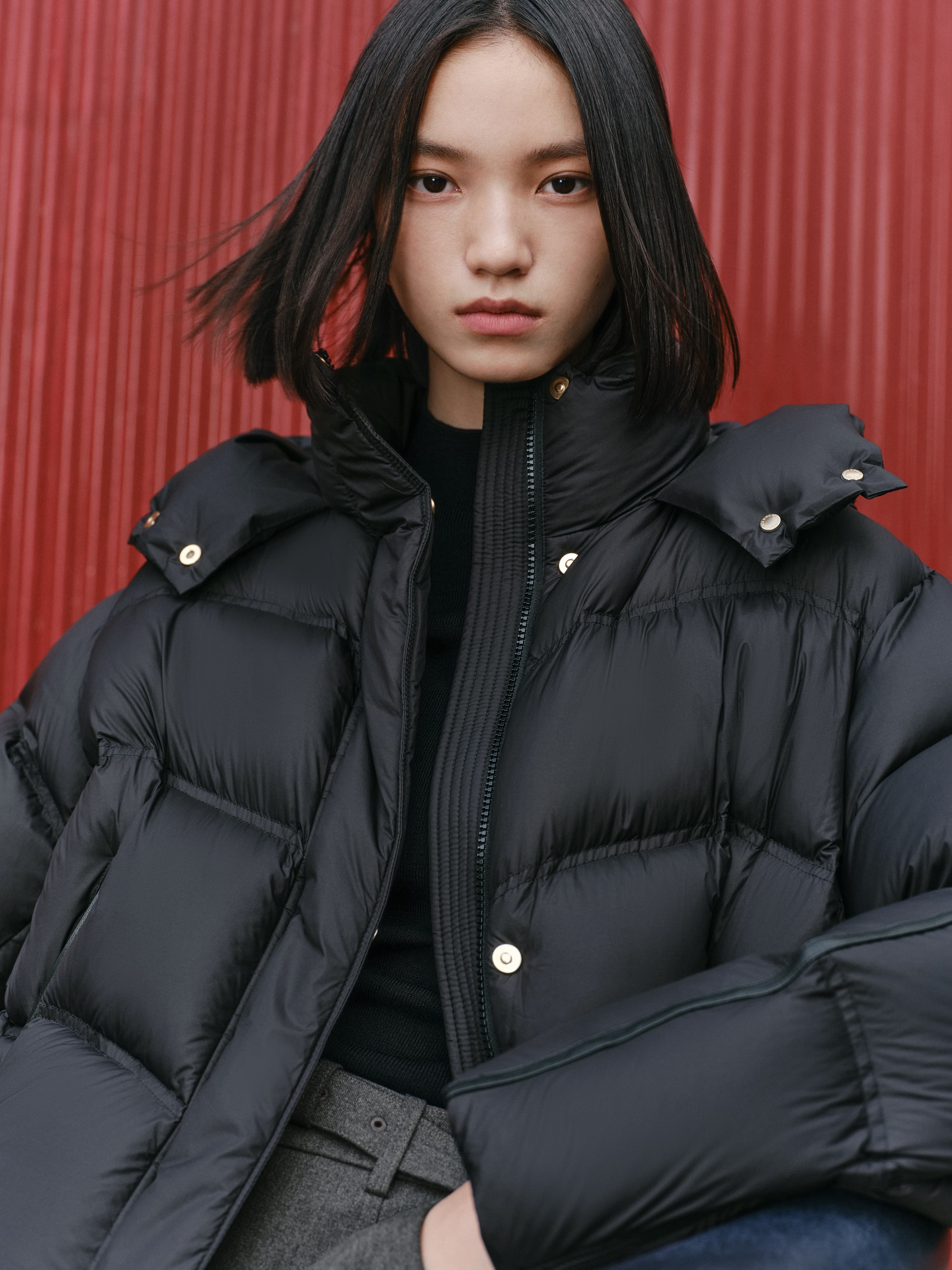 Women's Short Quilted Puffer Jacket