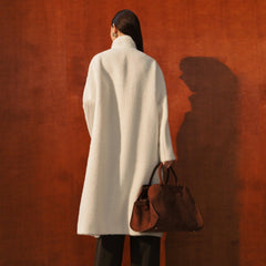 Women's A Line Long Wool Coat