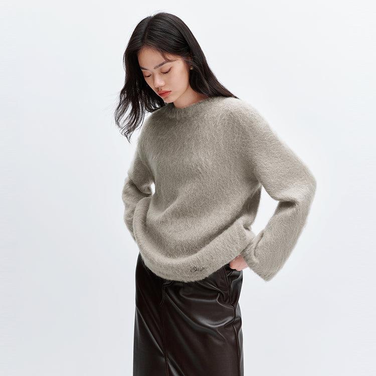 Women's Textured Knit Pullover