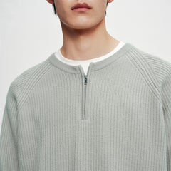 Men's Loose-Fit Pullover Sweater