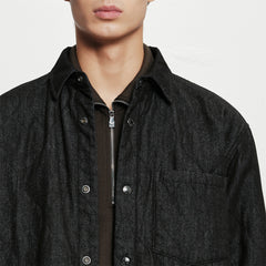 Men's Oversized Quilted Shirt