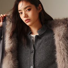 Women's Thermal Down Parka with Fur Collar