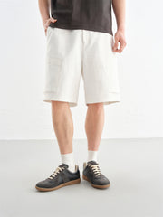 Men's Jacquard Allover Drawstring Shorts