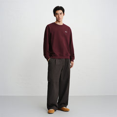 Men's Cotton Embroidered Graphic Sweatshirt