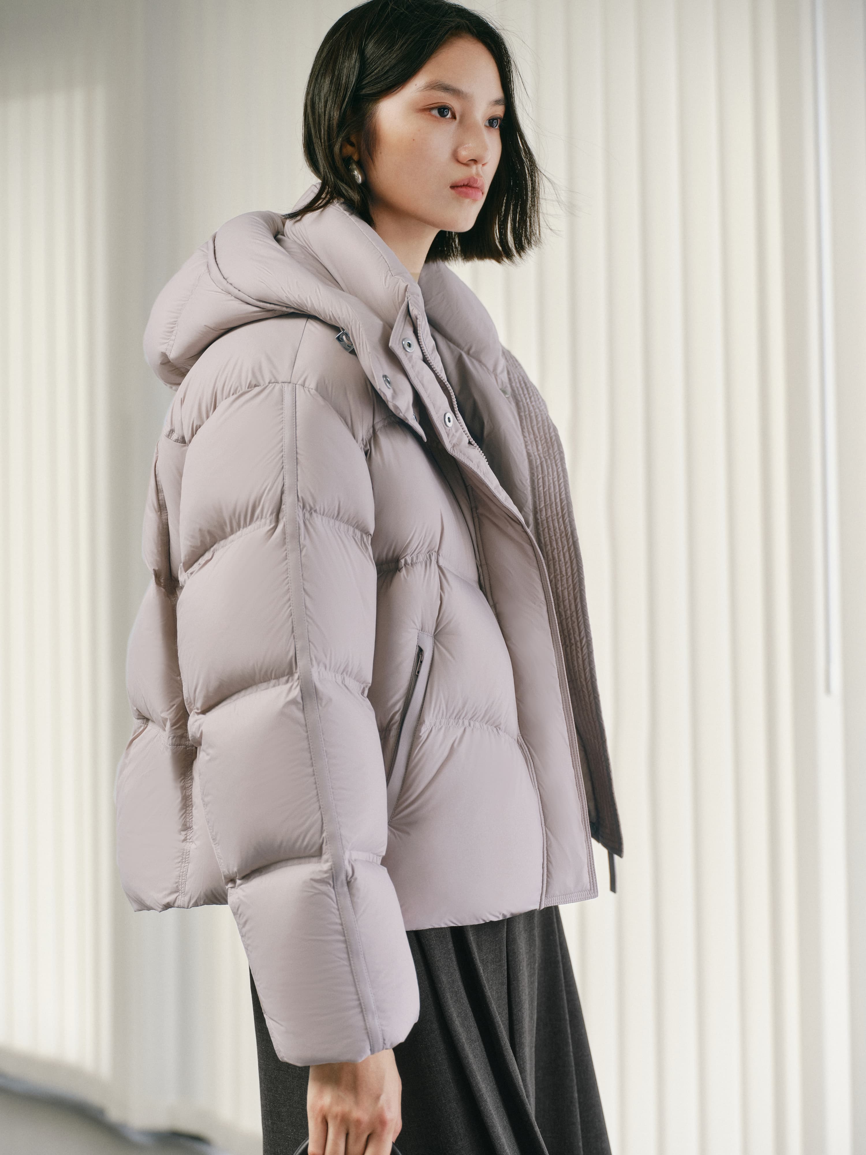 Women's Short Quilted Puffer Jacket