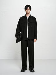 Men's Plaid Jacquard Shirt