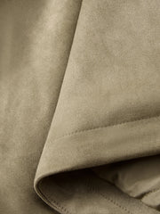Men's Barn-Style Faux-Suede Quilted-Lined Jacket