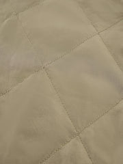 Men's Barn-Style Faux-Suede Quilted-Lined Jacket