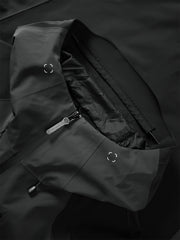 Men's Outdoor Contrast Hooded Jacket