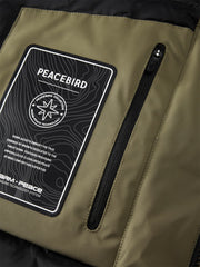 Men's Colorblock Bonded Water-Repellent Down Jacket