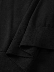 Men's Pure Wool Mock-Neck Sweater
