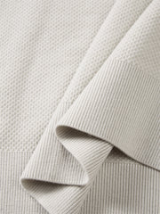 Men's Basic Mock-Neck Knit Pullover