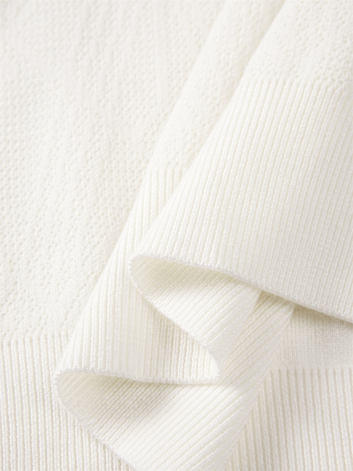 Men's Basic Chenille Textured Knit Sweater