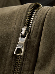 Men's Casual Barn-Style Suede-Texture Jacket