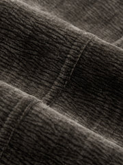 Men's Casual Vintage Textured Plaid-Lined Jacket