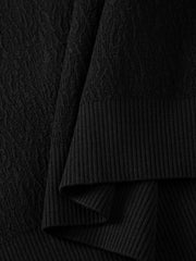 Men's Commuter Faux-Layer Henley Textured Knit Top
