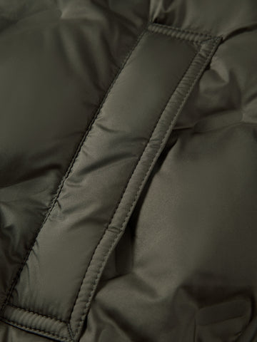 Men's Casual Shirt-Style Faux-Layer Goose Down Jacket