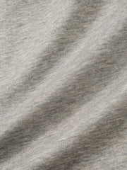 Men's Casual Grey Henley Neck Faux Two-Piece Sweatshirt