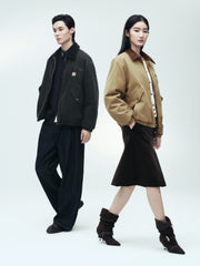 Men's Utility-Style 90% White Duck Down Jacket