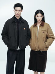 Men's Utility-Style 90% White Duck Down Jacket