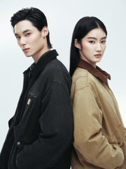 Men's Utility-Style 90% White Duck Down Jacket