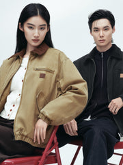 Men's Utility-Style 90% White Duck Down Jacket
