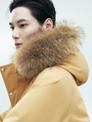 Men's Outdoor Durable Warm Solid Down Jacket