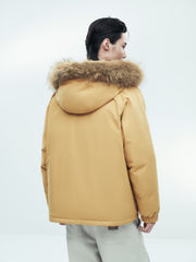 Men's Outdoor Durable Warm Solid Down Jacket