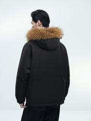 Men's Outdoor Durable Warm Solid Down Jacket