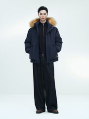 Men's Outdoor Durable Warm Solid Down Jacket
