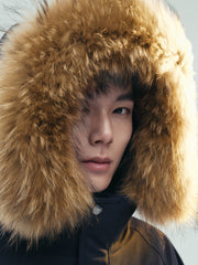 Men's Outdoor Durable Warm Solid Down Jacket